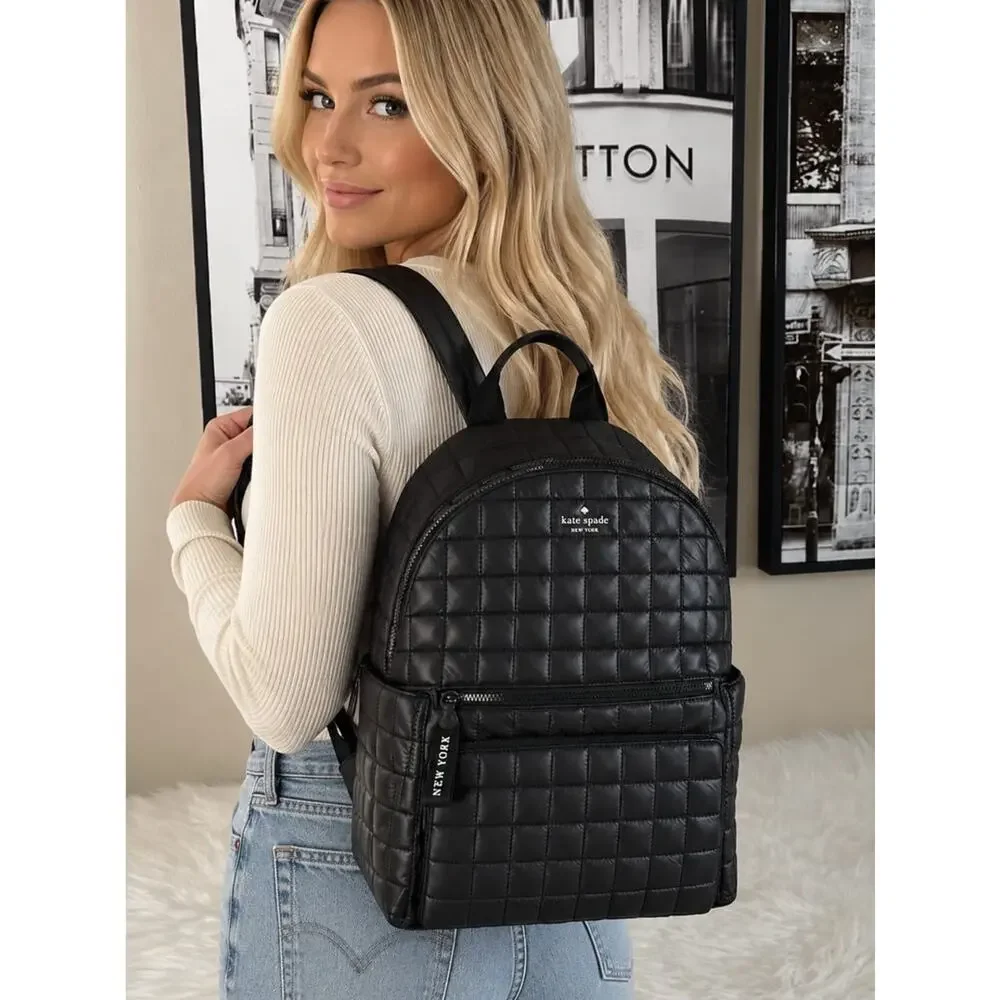 kate spade Quilted Black Backpack - Picture 8 of 8